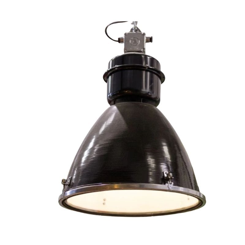 Industrial Lights Black Vintage Foundry Pendant Lights