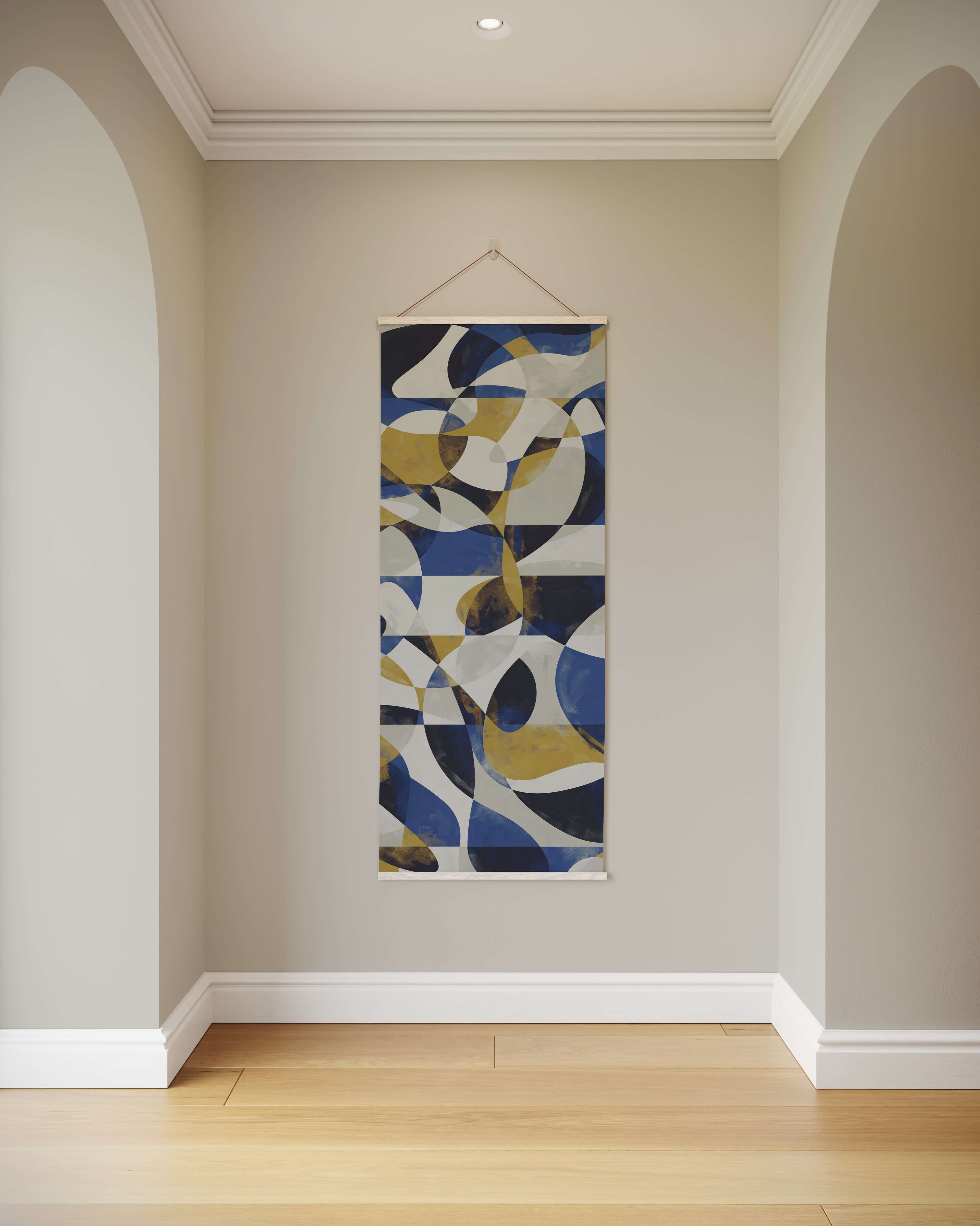 Modern Geometric Tapestry