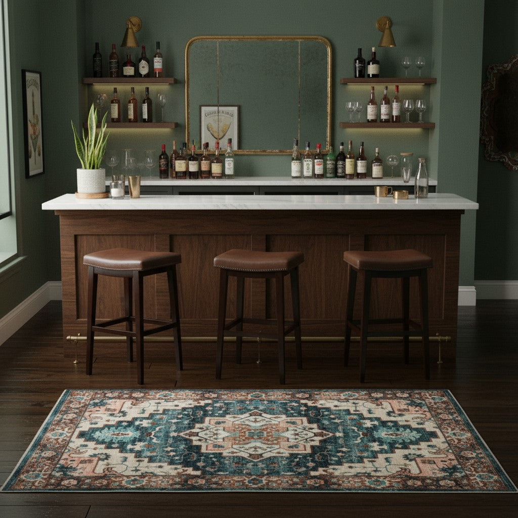 Kashan Traditional 230x160cm Rug