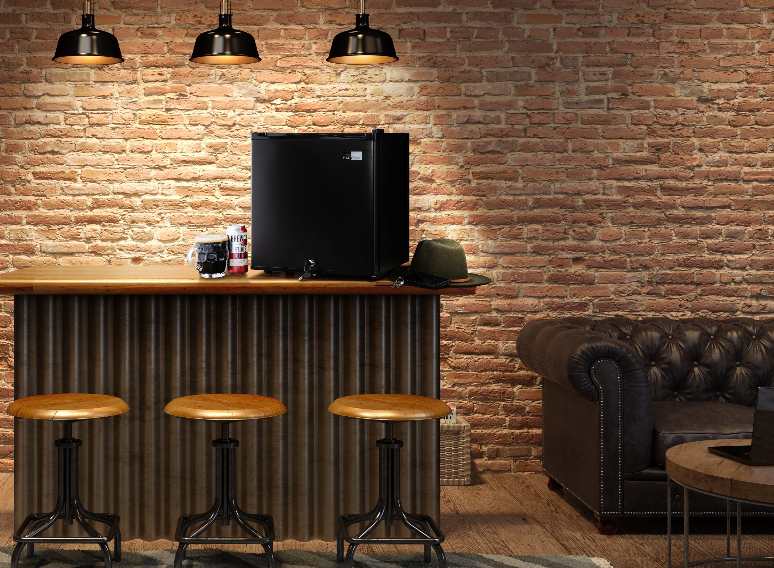 Mini Bar Barcool Bar25 LED Mini Bar Fridge