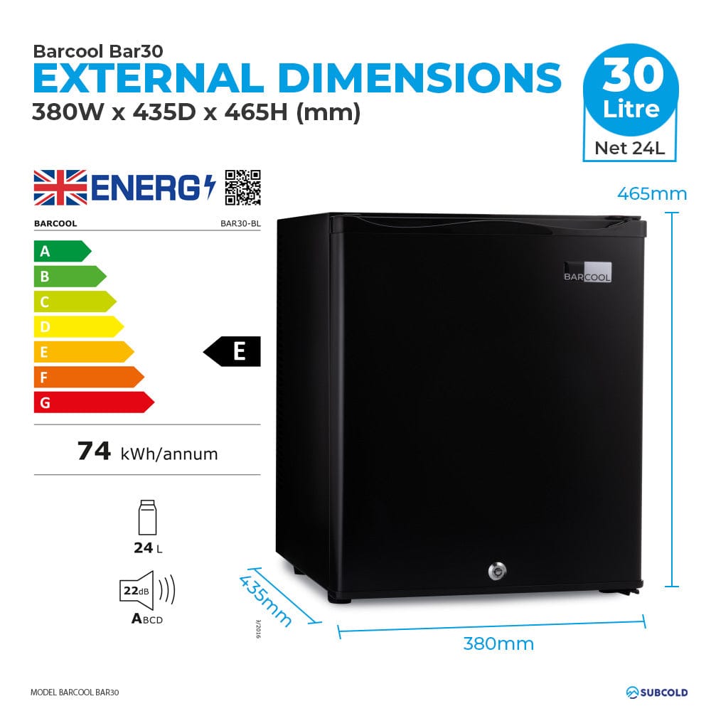 Mini Bar Barcool Bar30 LED Mini Bar Fridge