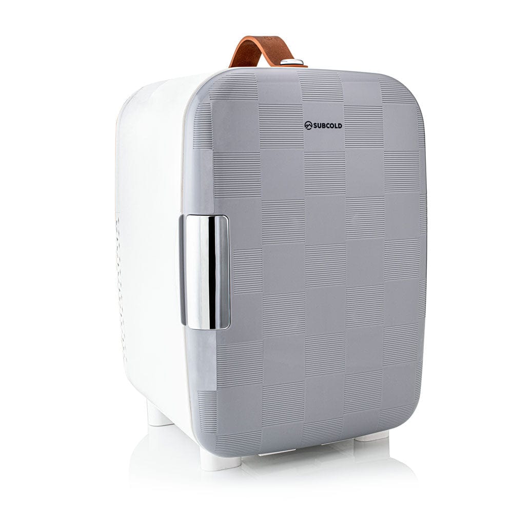 Mini Fridge Chequered Grey Subcold Pro 10L Mini Fridge