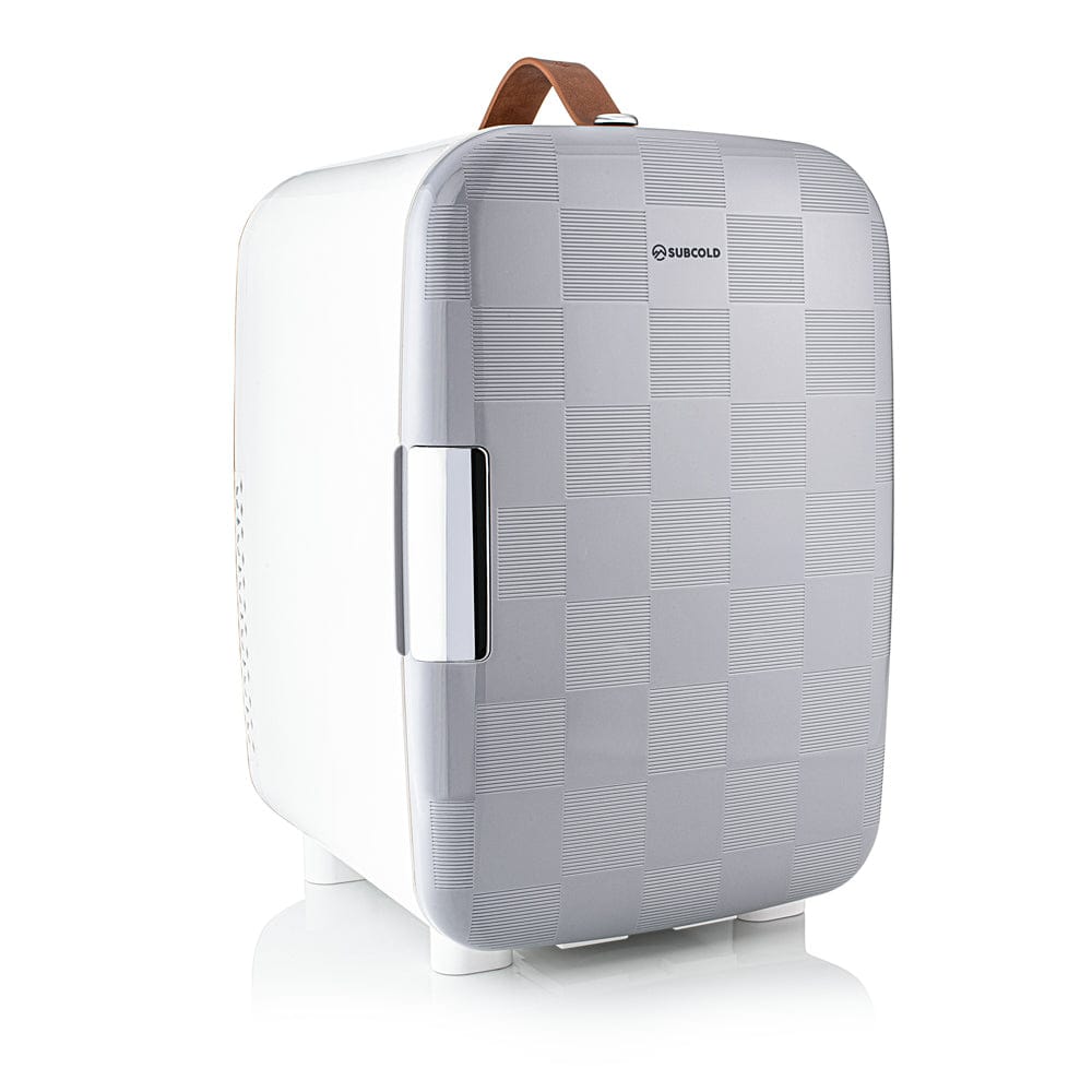 Mini Fridge Chequered Grey Subcold Pro 15L Mini Fridge