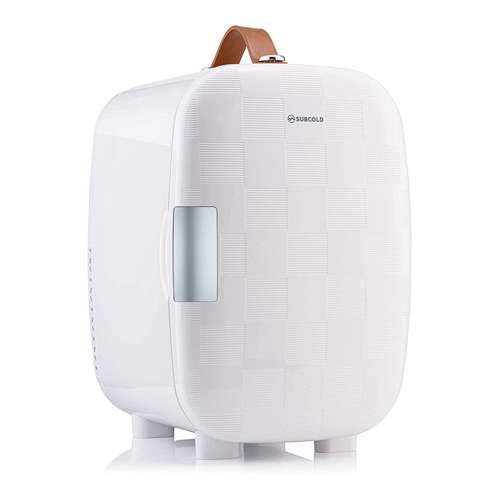 Mini Fridge Chequered White Subcold Pro 6L Mini Fridge