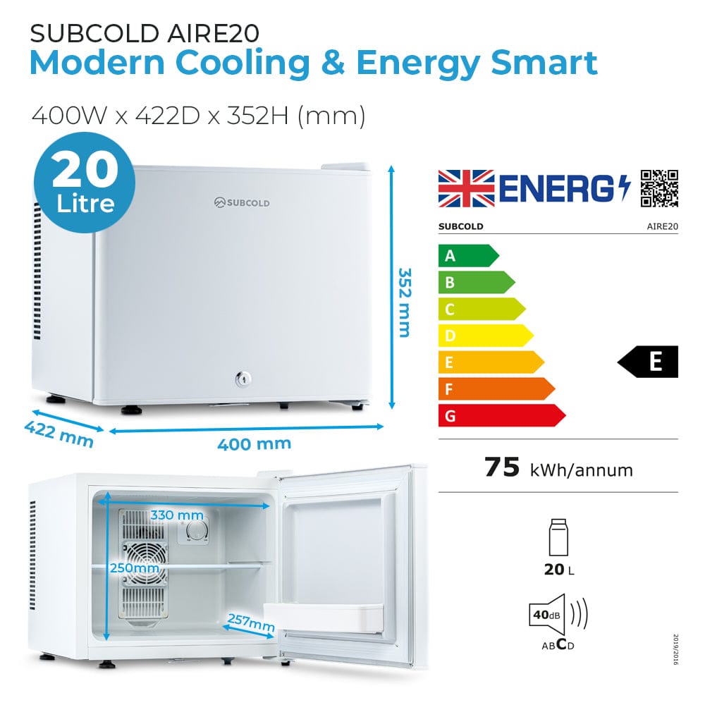 Mini Fridge Subcold Aire20 LED Mini Fridge