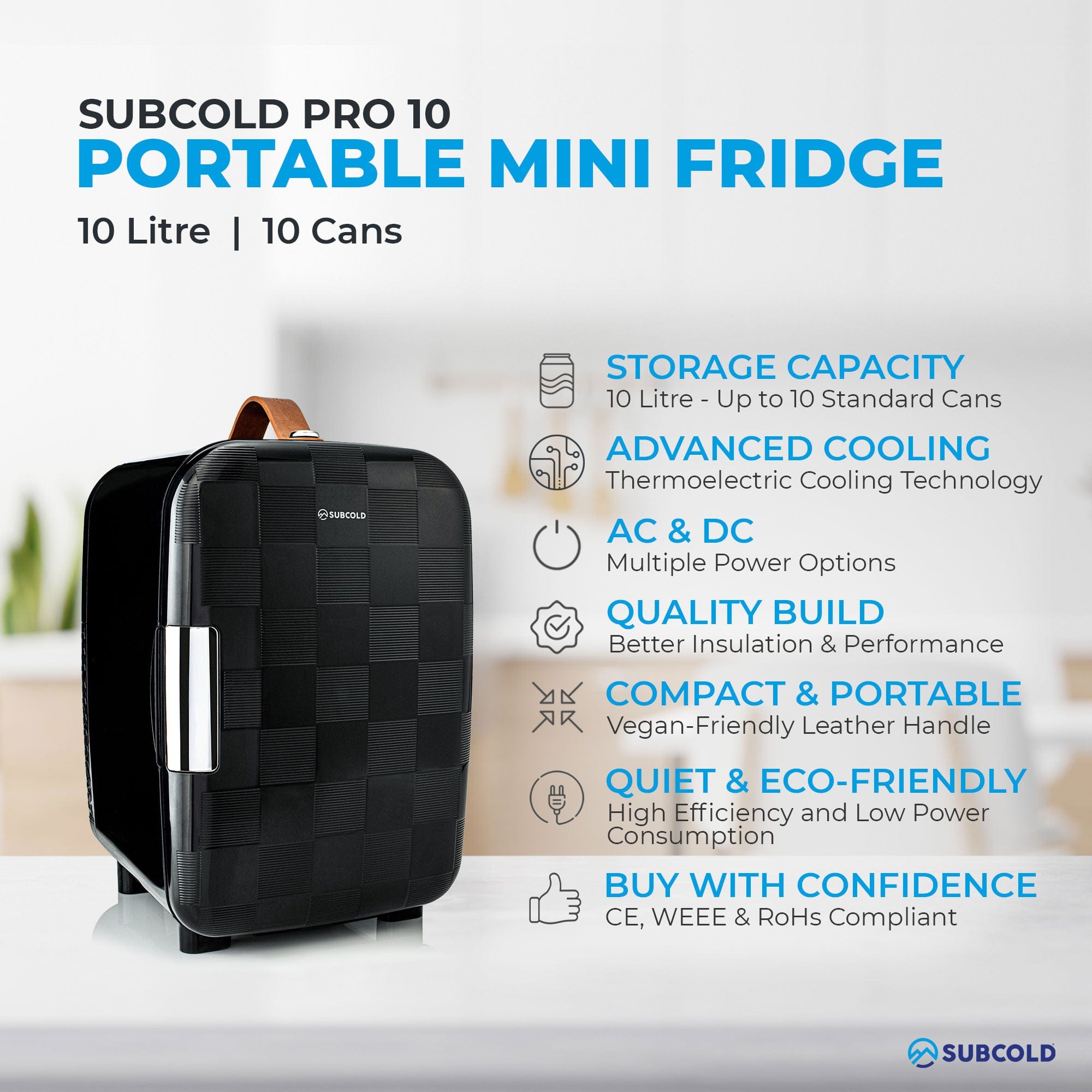 Mini Fridge Subcold Pro 10L Mini Fridge