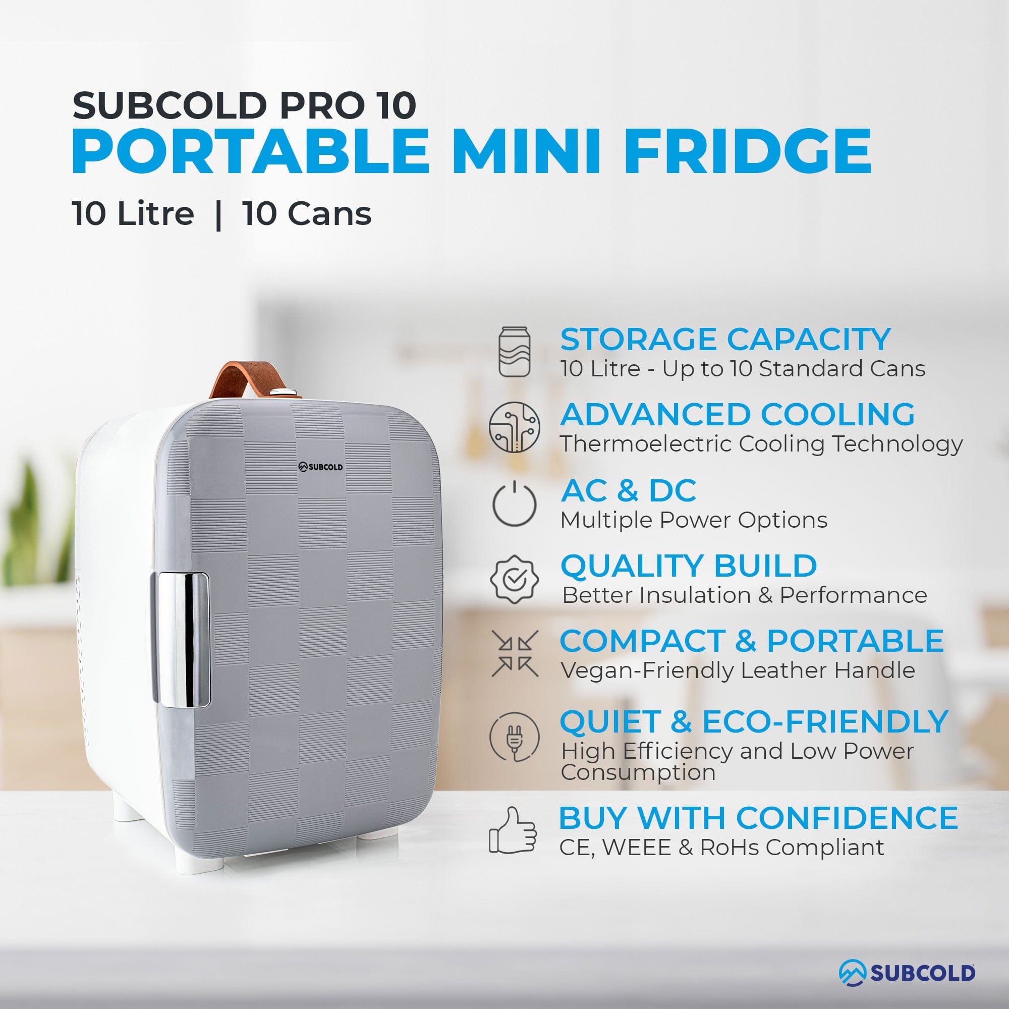 Mini Fridge Subcold Pro 10L Mini Fridge