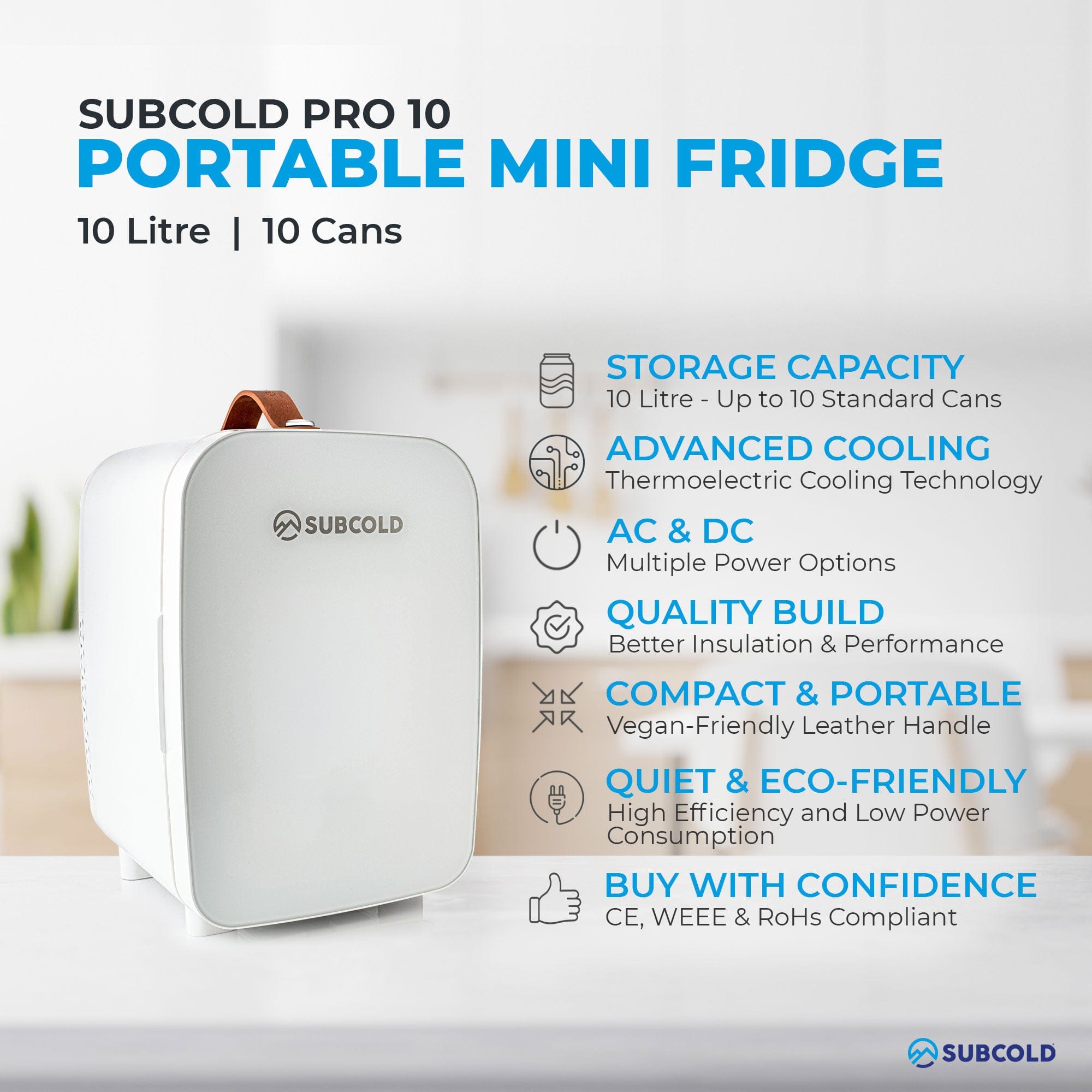 Mini Fridge Subcold Pro 10L Mini Fridge
