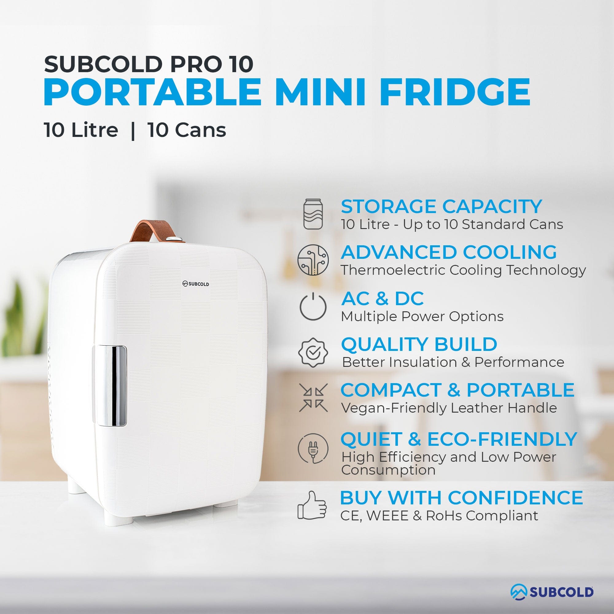 Mini Fridge Subcold Pro 10L Mini Fridge