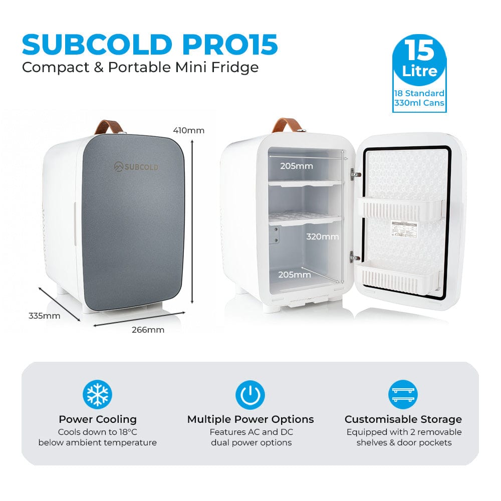 Mini Fridge Subcold Pro 15L Mini Fridge
