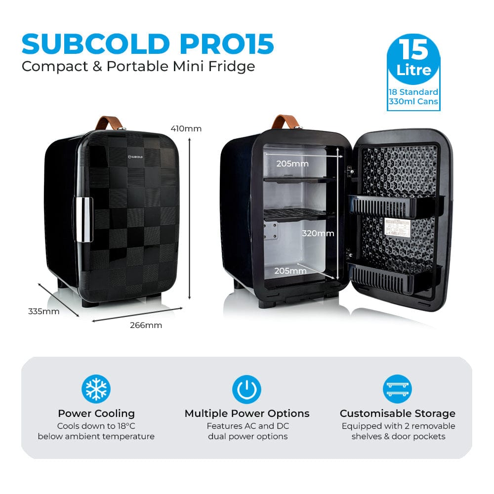 Mini Fridge Subcold Pro 15L Mini Fridge