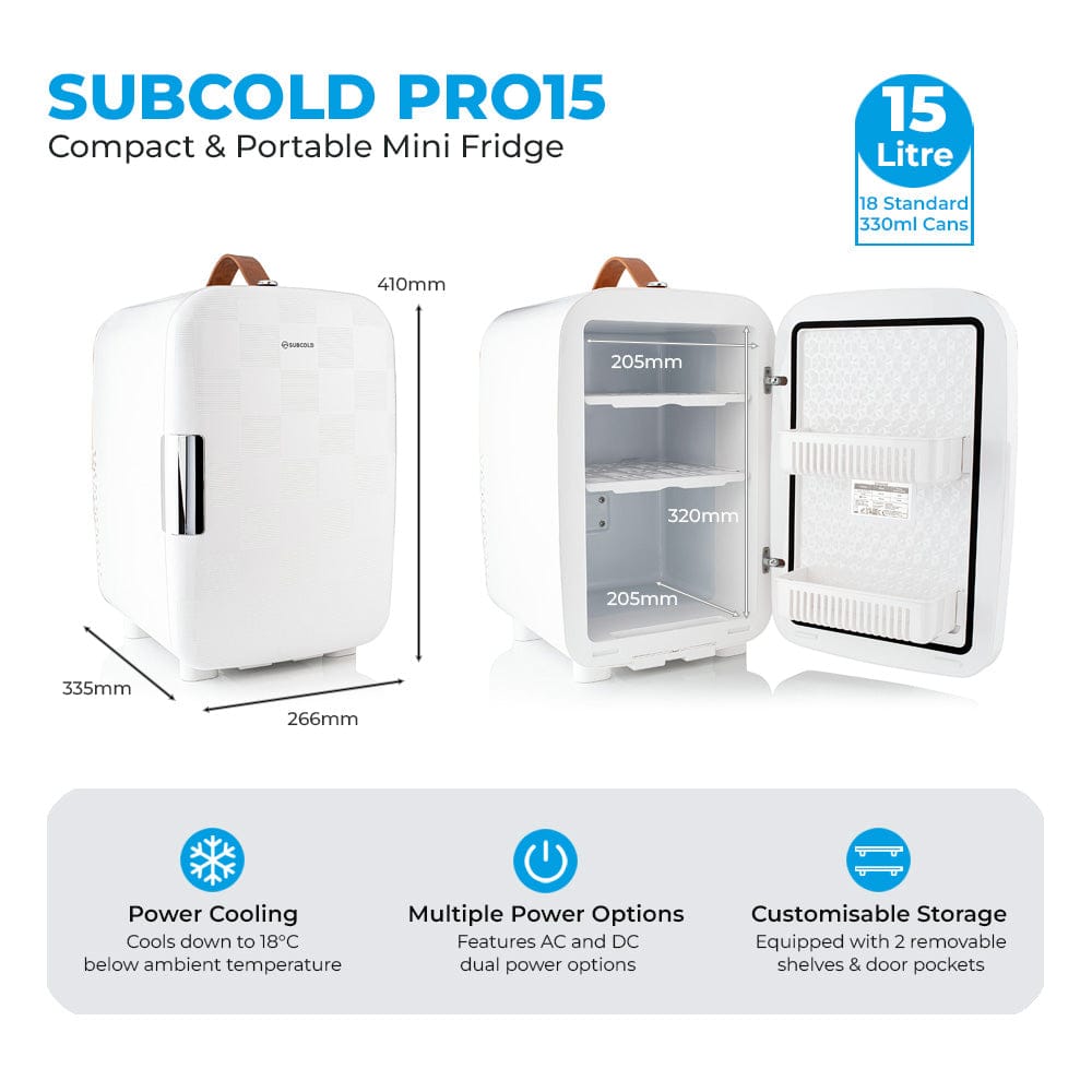 Mini Fridge Subcold Pro 15L Mini Fridge