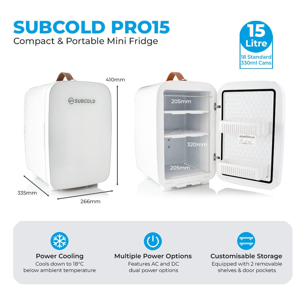 Mini Fridge Subcold Pro 15L Mini Fridge