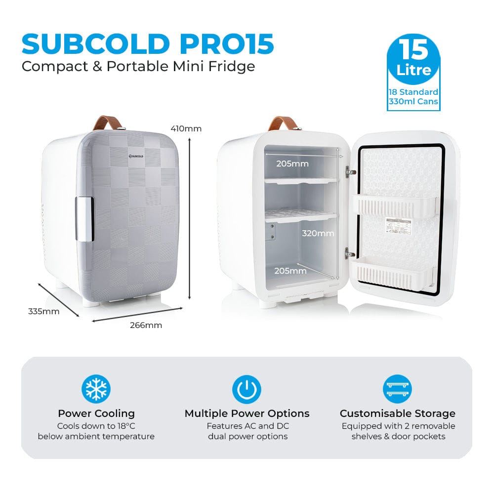 Mini Fridge Subcold Pro 15L Mini Fridge