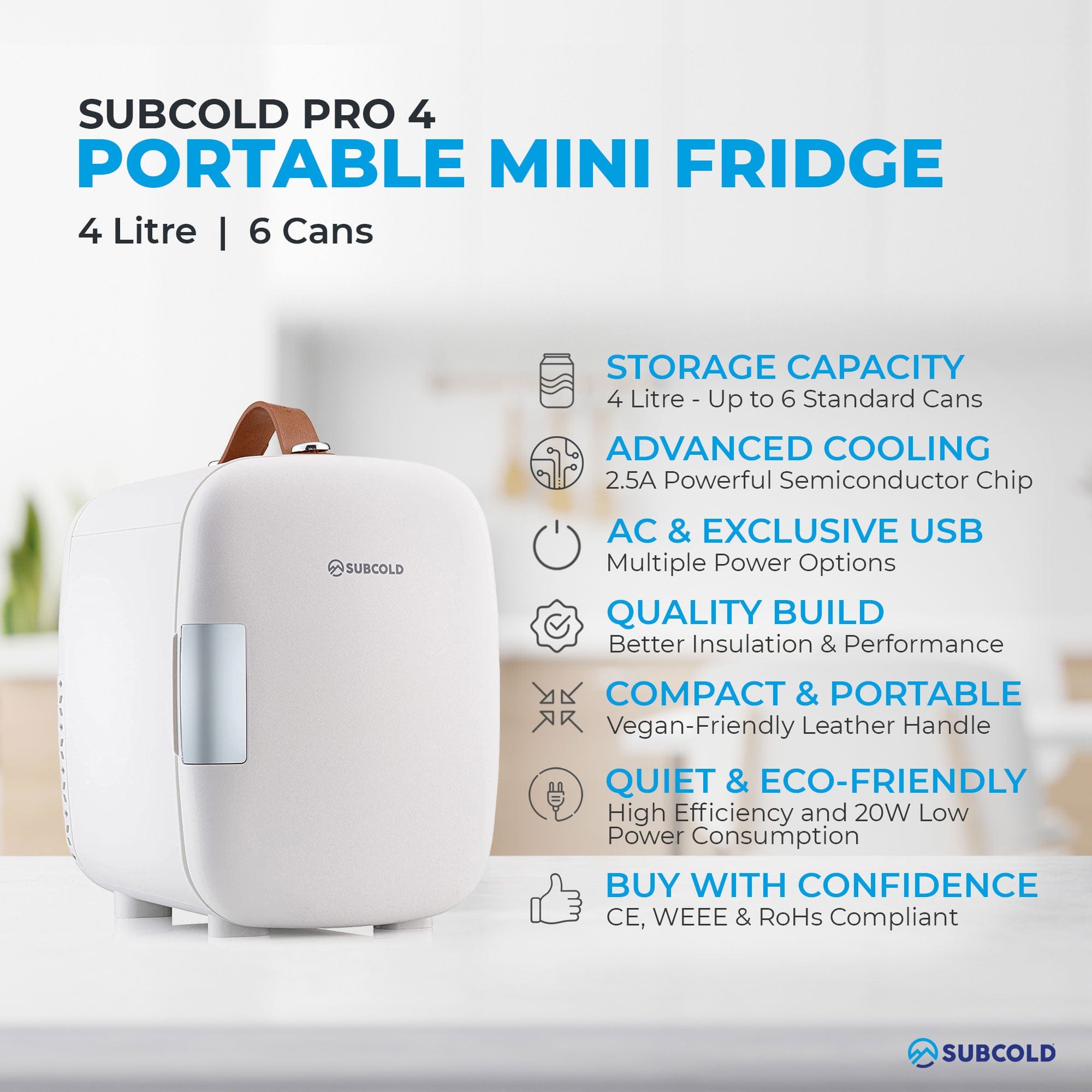 Mini Fridge Subcold Pro 4L Mini Fridge