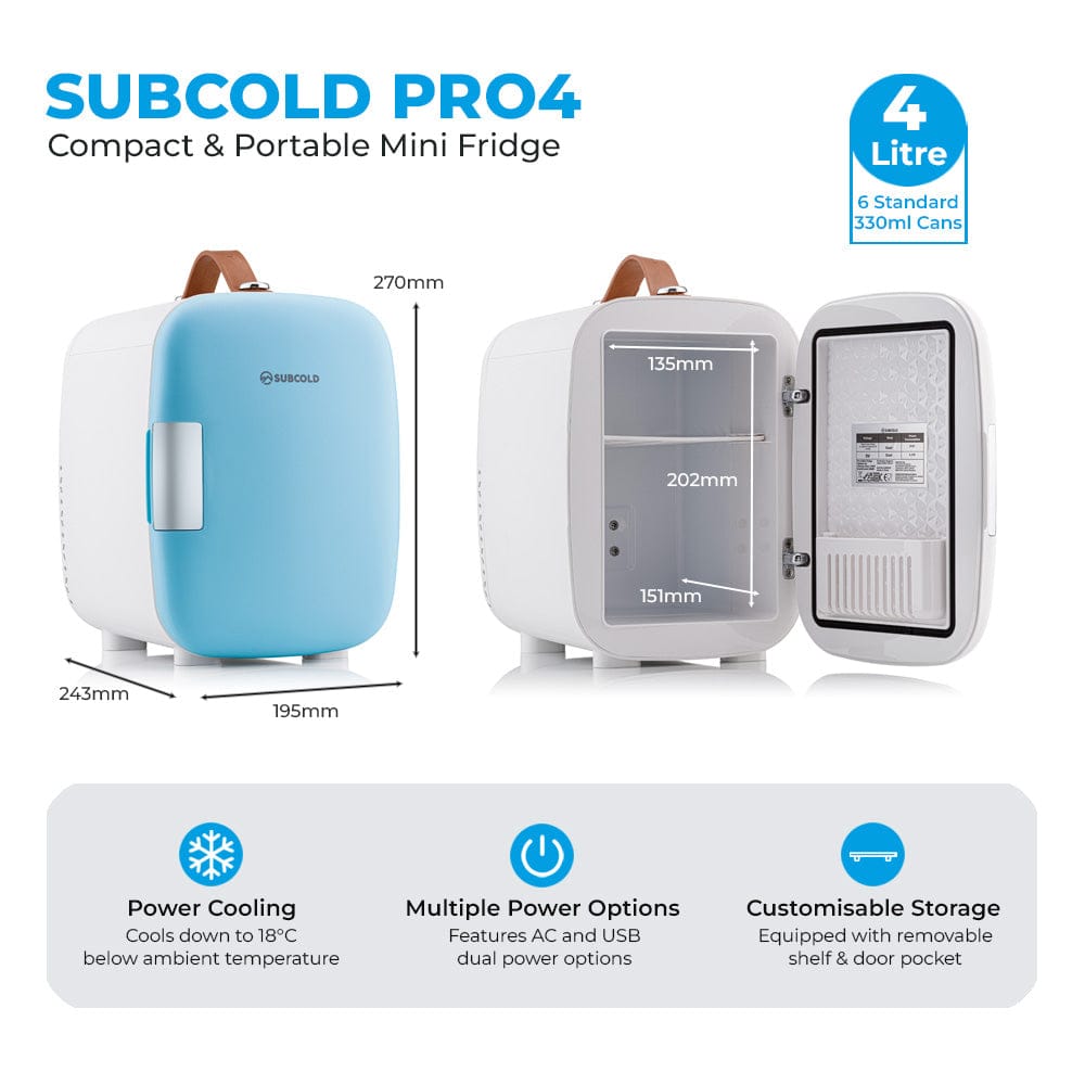 Mini Fridge Subcold Pro 4L Mini Fridge