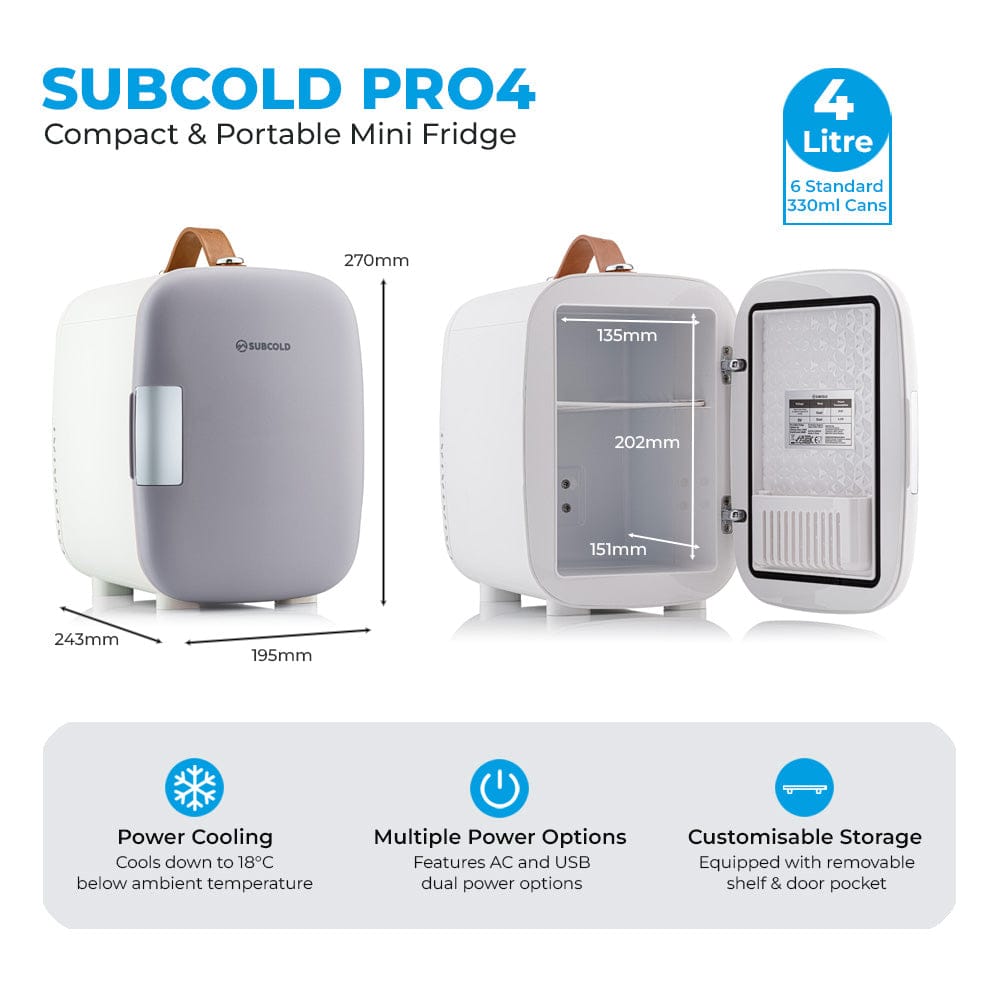 Mini Fridge Subcold Pro 4L Mini Fridge