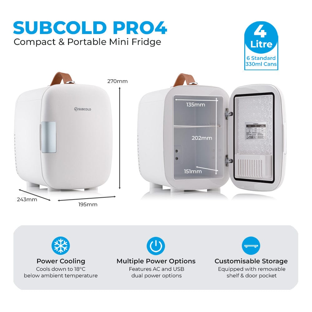 Mini Fridge Subcold Pro 4L Mini Fridge