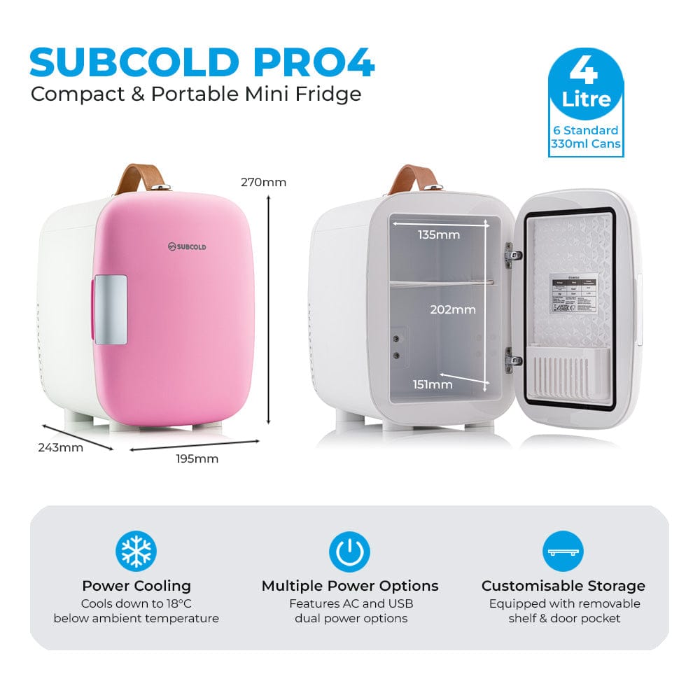 Mini Fridge Subcold Pro 4L Mini Fridge