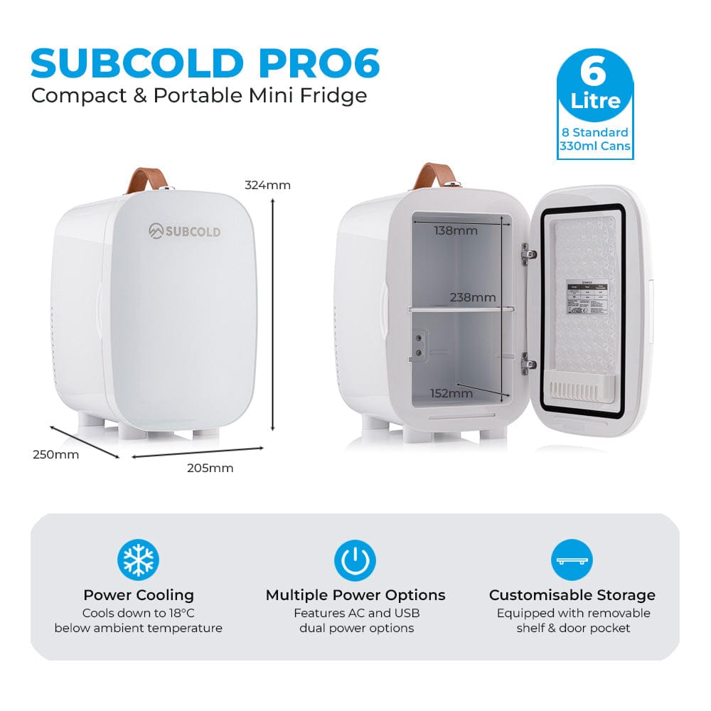 Mini Fridge Subcold Pro 6L Mini Fridge