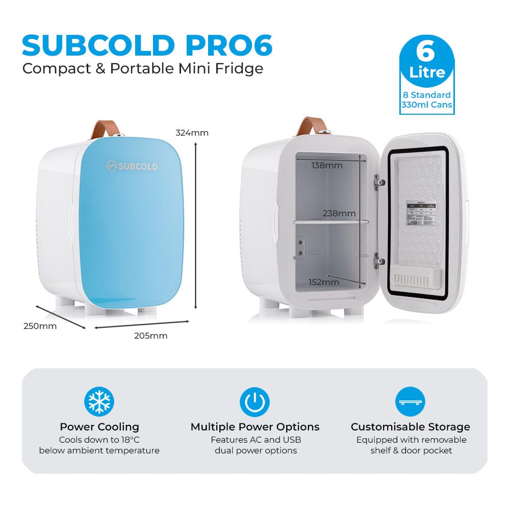 Mini Fridge Subcold Pro 6L Mini Fridge