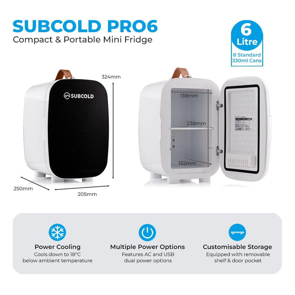 Mini Fridge Subcold Pro 6L Mini Fridge