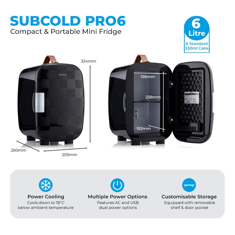 Mini Fridge Subcold Pro 6L Mini Fridge