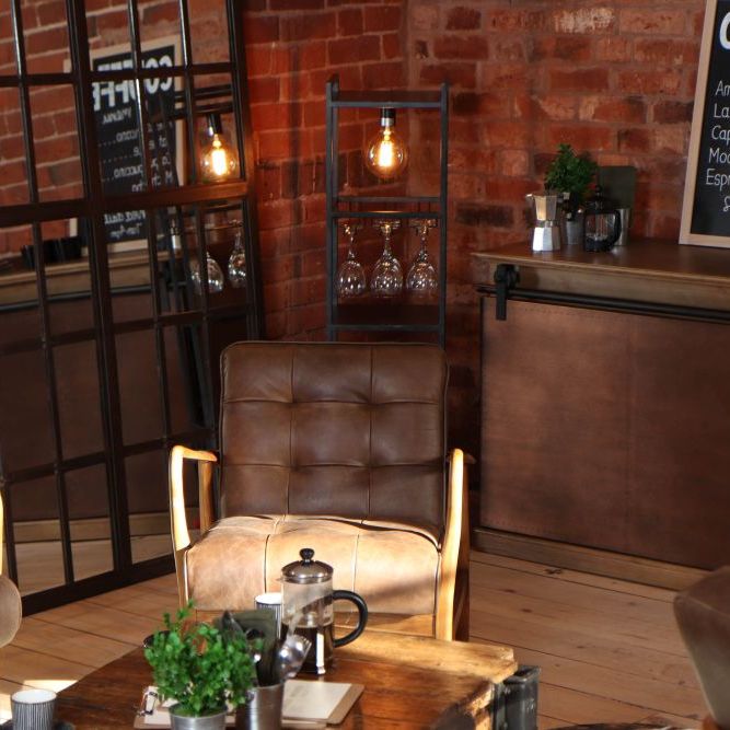 Vintage Window Frame Mirror