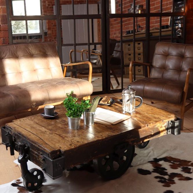 Vintage Window Frame Mirror