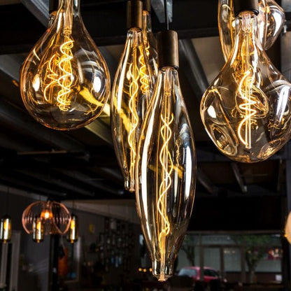 Lunar Antique Brass Pendant Light Range