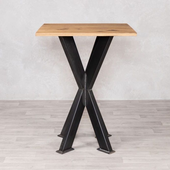 Oak Top Poseur Table Range