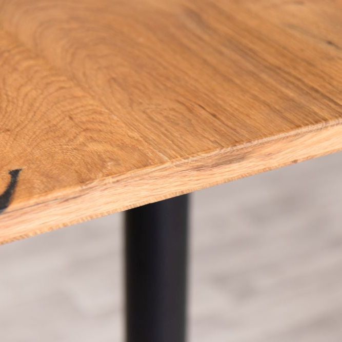 Oak Top Poseur Table Range