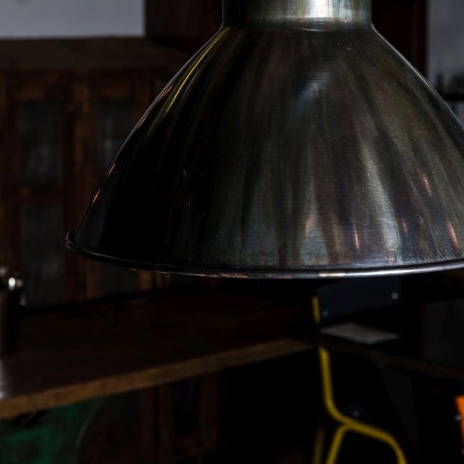 Lyra Industrial Style Metal Factory Light