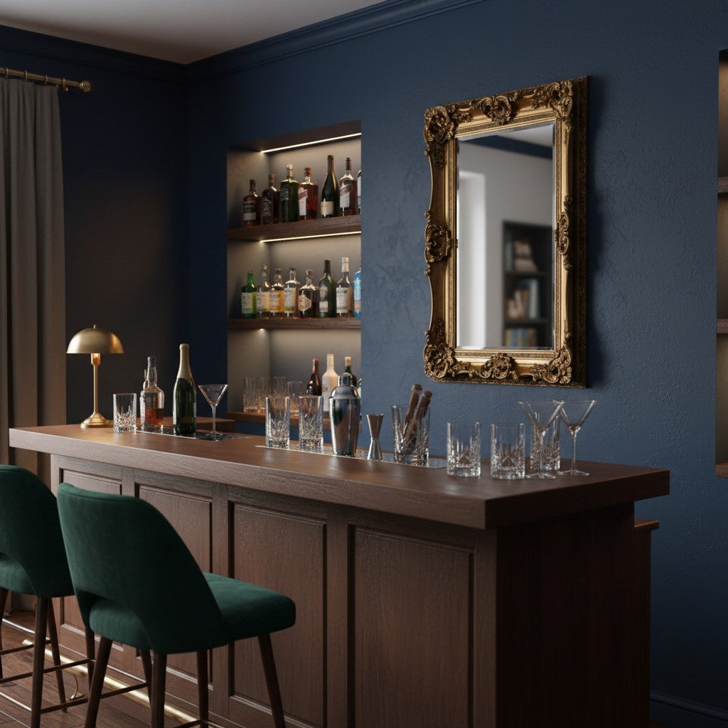 Regal Mirror Antique Gold Regal Mirror