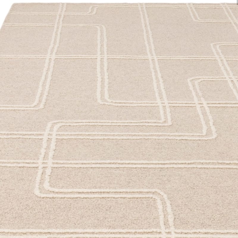Rug Ada Linear Geometric Wool Rug