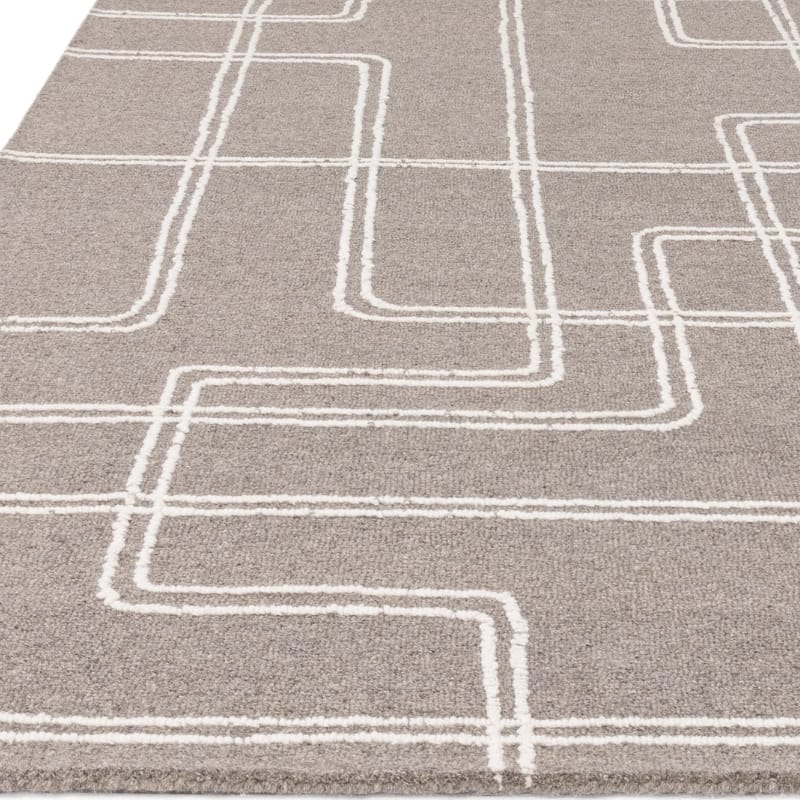 Rug Ada Linear Geometric Wool Rug
