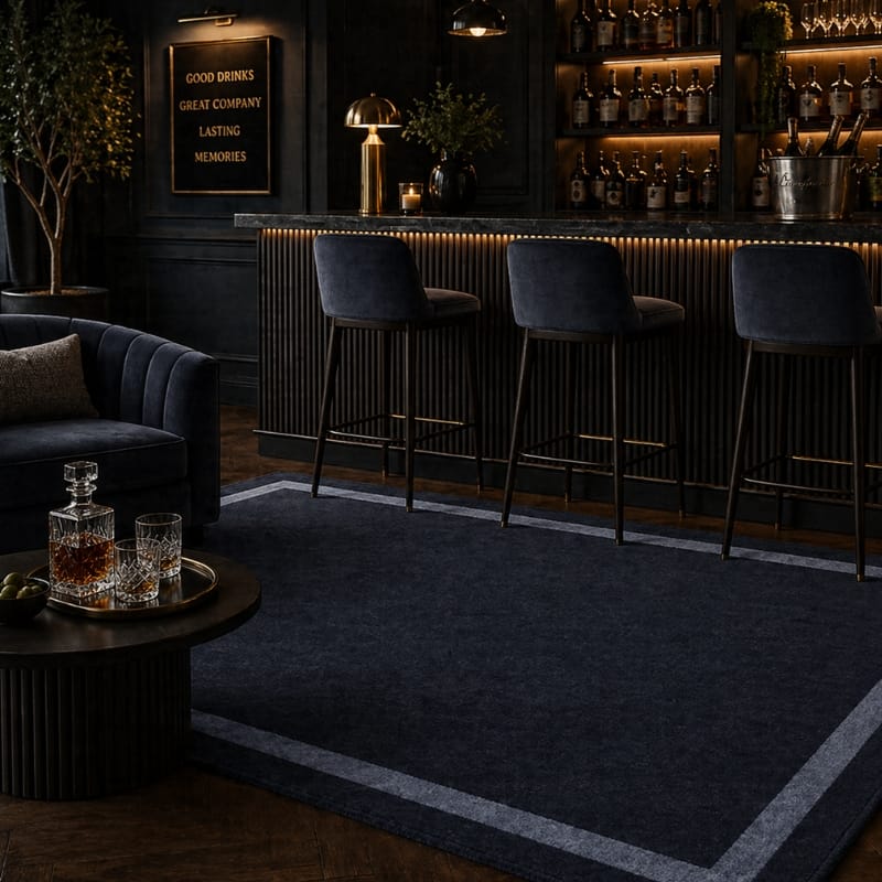 Rug Albi Wool Border Rug