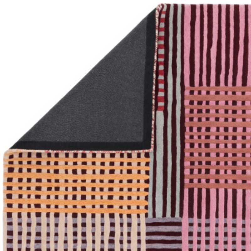 Rug Aspect Basketweave Wool Rug