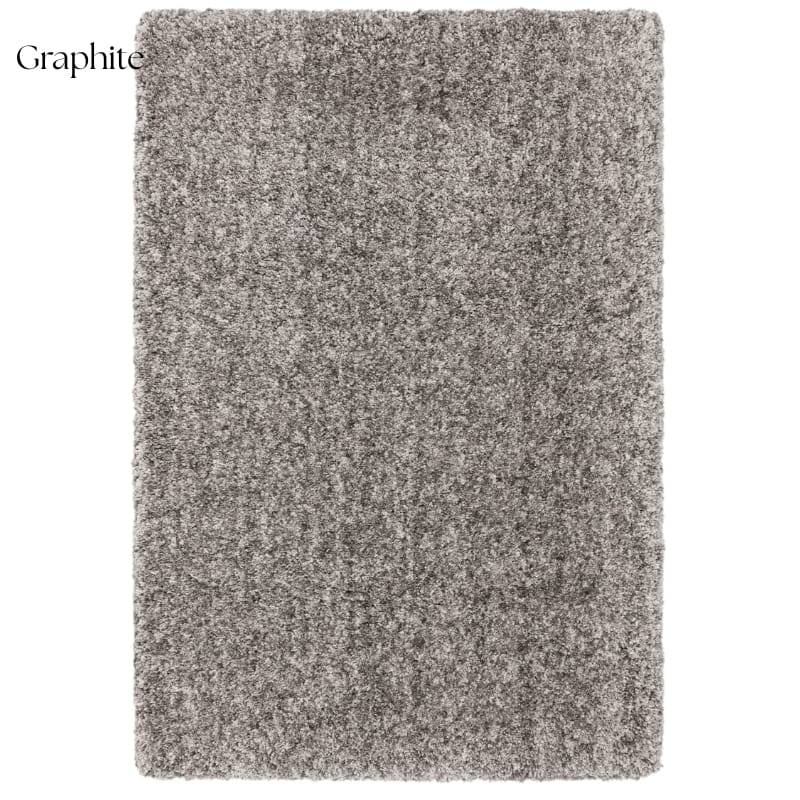 Rug Graphite / 120cm x 170cm Barnaby Luxury Shaggy Rug