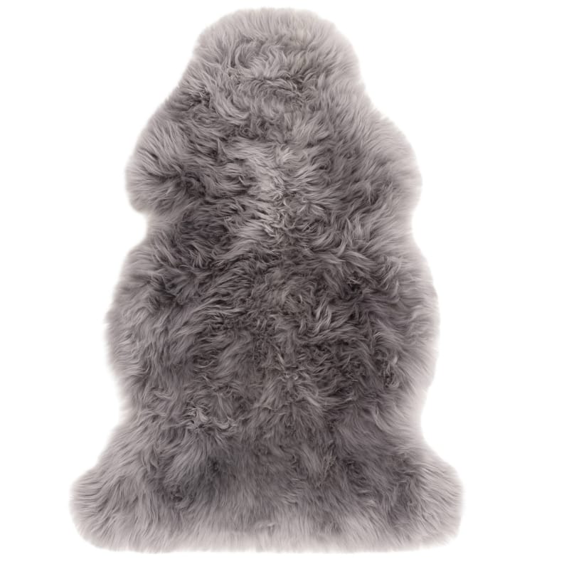 Rug Grey / 60cm x 90cm Luxe Natural Sheepskin Rug