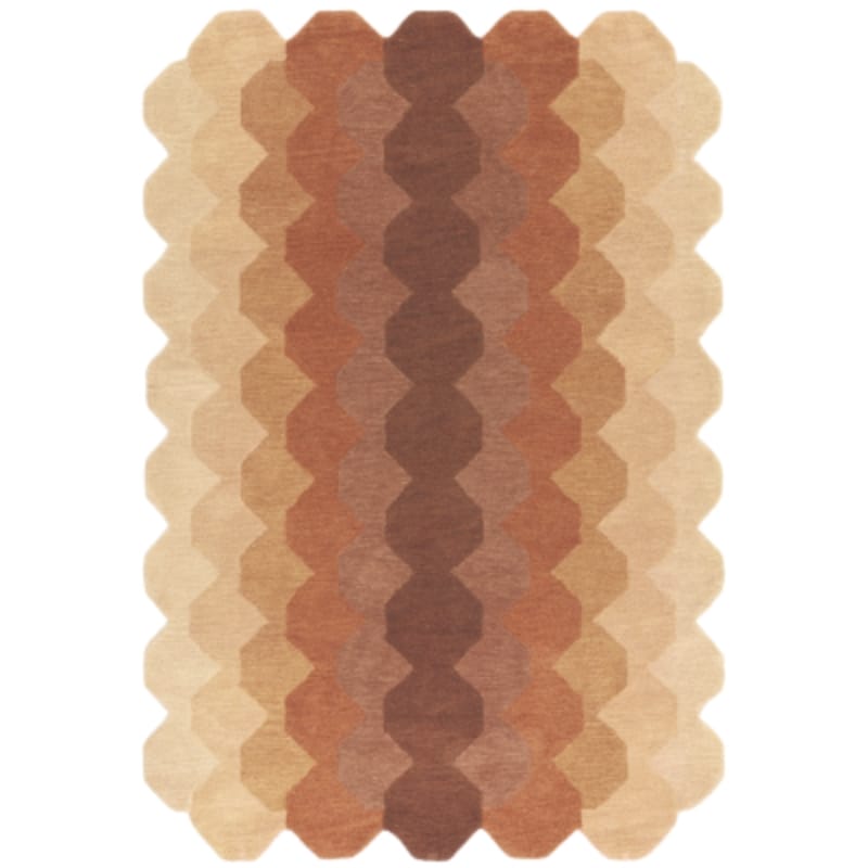 Rug Rust / 66cm x 200cm (Runner) Hive Gradient Wool Rug