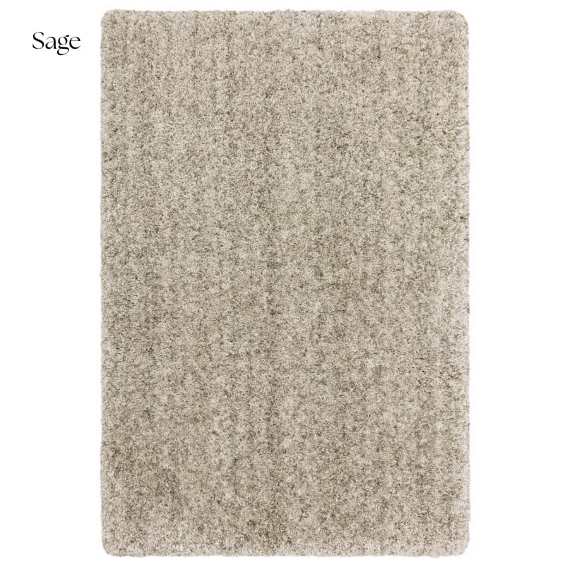 Rug Sage / 120cm x 170cm Barnaby Luxury Shaggy Rug