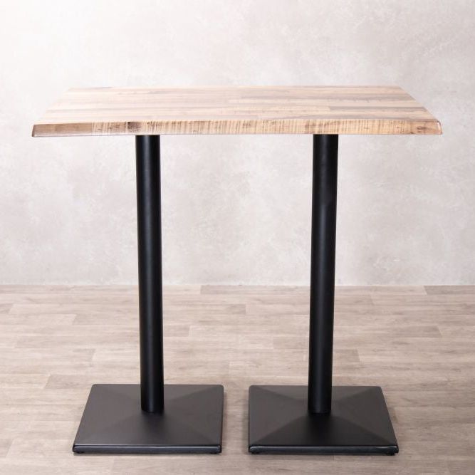 Rustic Maple Café Bar Table Range