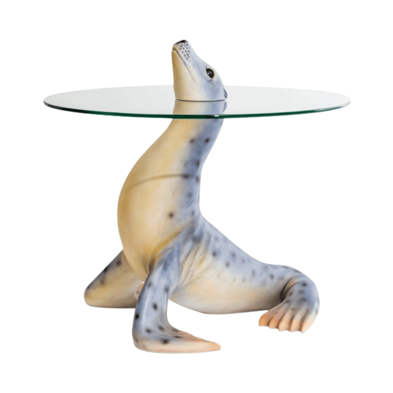 Side Table Natural Seal Coffee / Side Table
