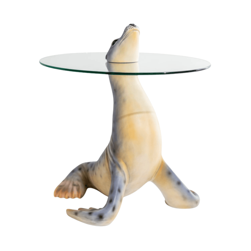 Side Table Natural Seal Coffee / Side Table