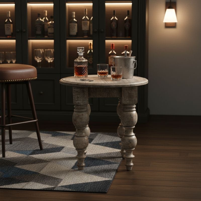 Side Table The Rutland Collection Round Side Table