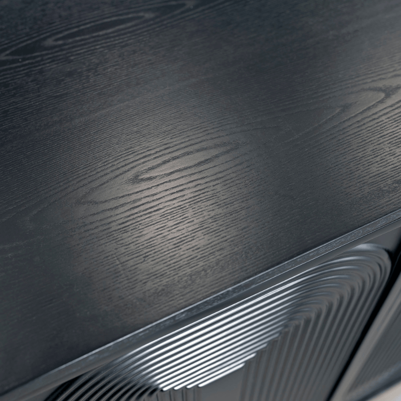 Sideboard Contour Black Panel Sideboard