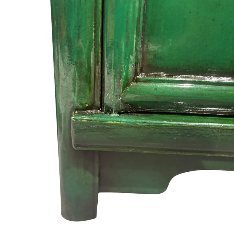 Sideboard Jade Heritage Green Pine Cabinet