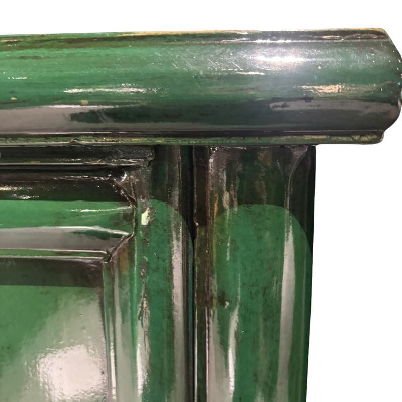 Sideboard Jade Heritage Green Pine Cabinet