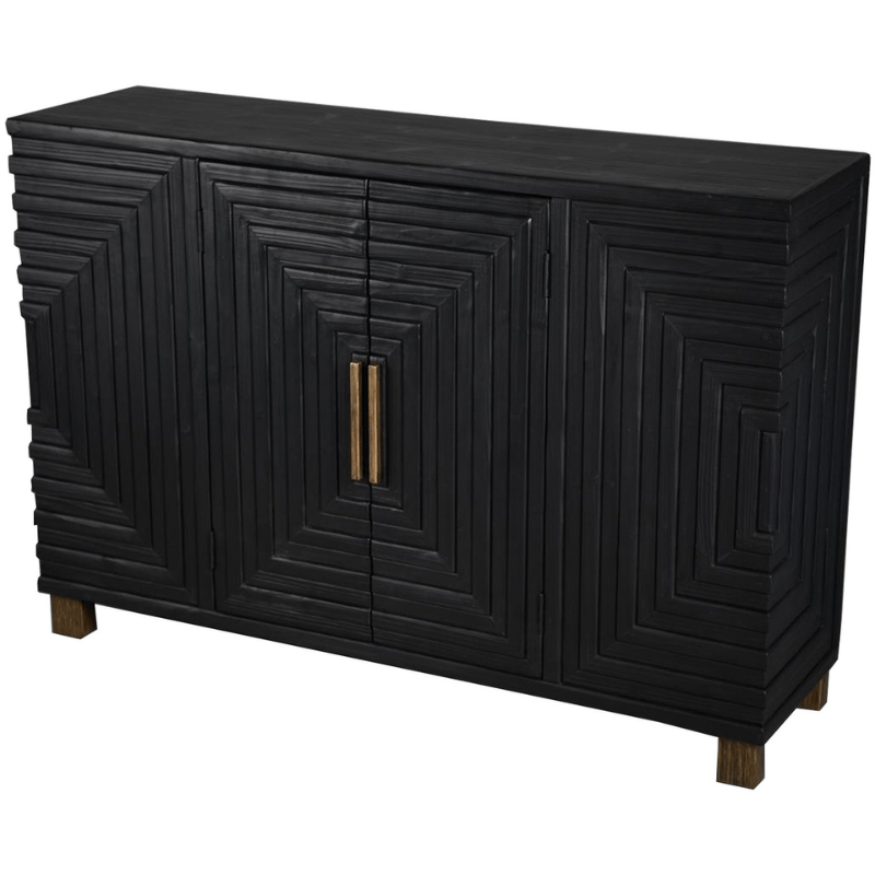 Sideboard Lennox Black 2 Door Sideboard